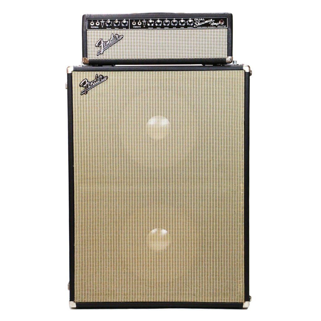 Piggyback Instrument 1966 Fender Dual Showman Amp AB763 Vintage Electric Instrument ...