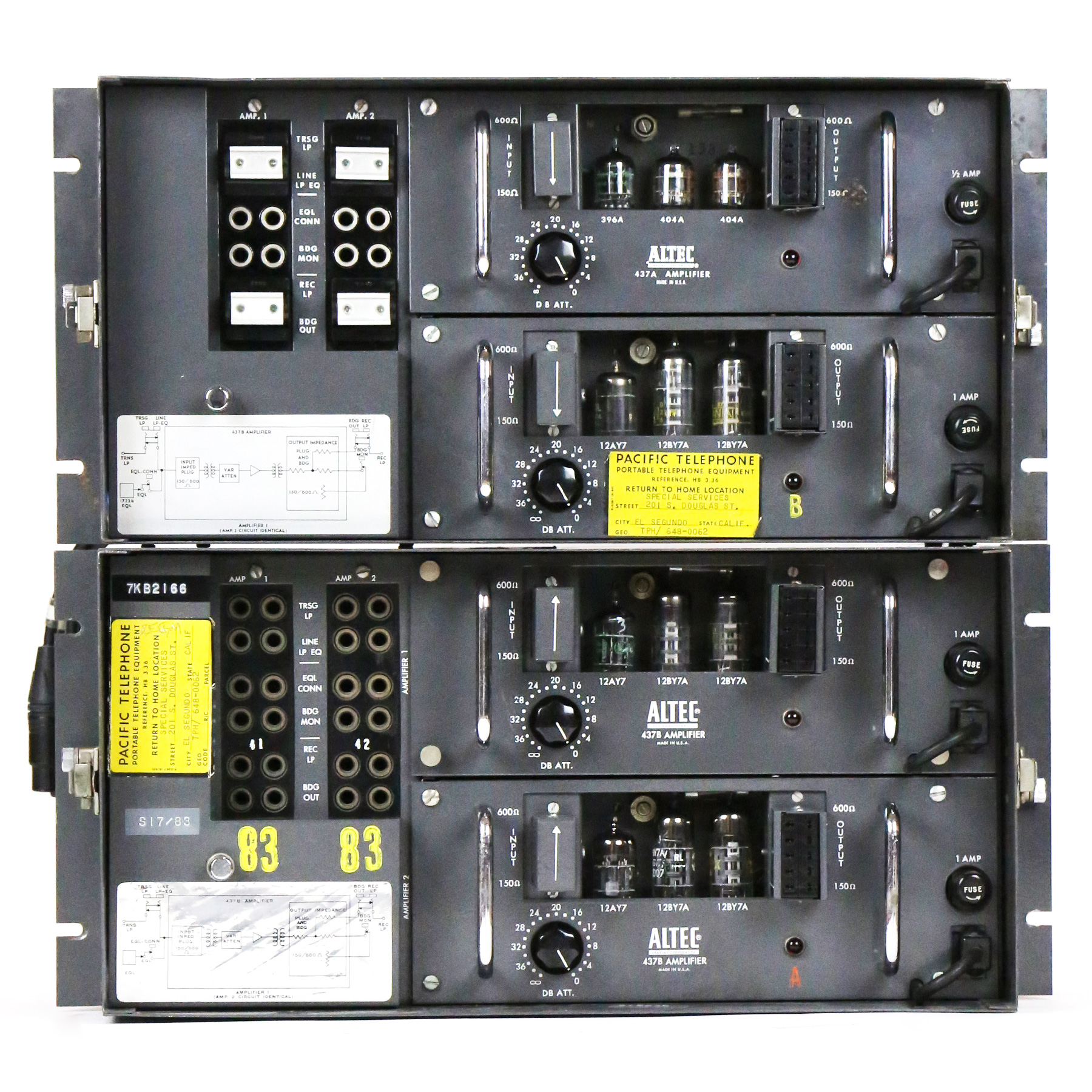 1967-Altec-437B-Amplifier-Pair-27
