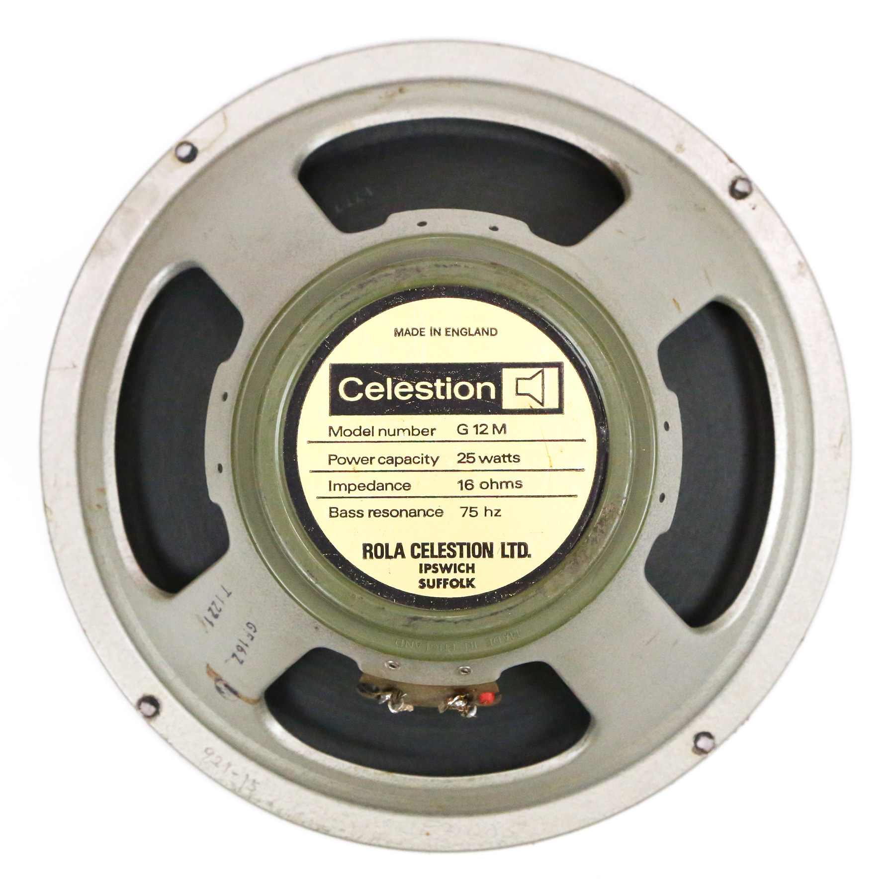 1973-Celstion-G12M-25-Watt-Rola-Speaker-GF16Z-01