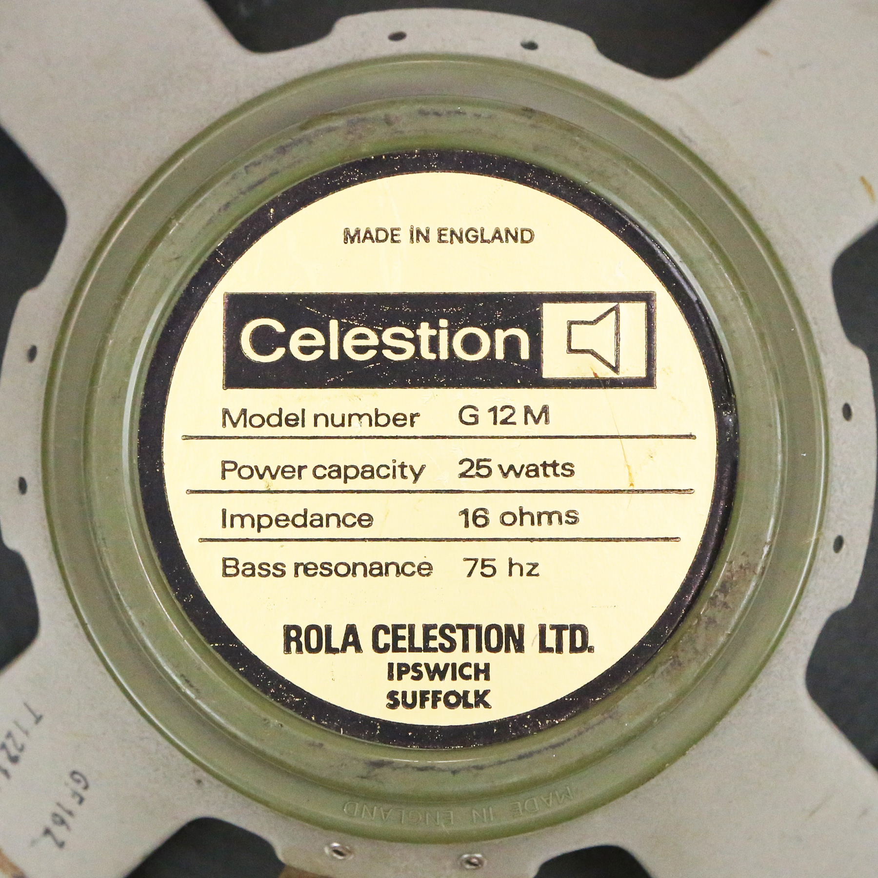 1973-Celstion-G12M-25-Watt-Rola-Speaker-GF16Z-04