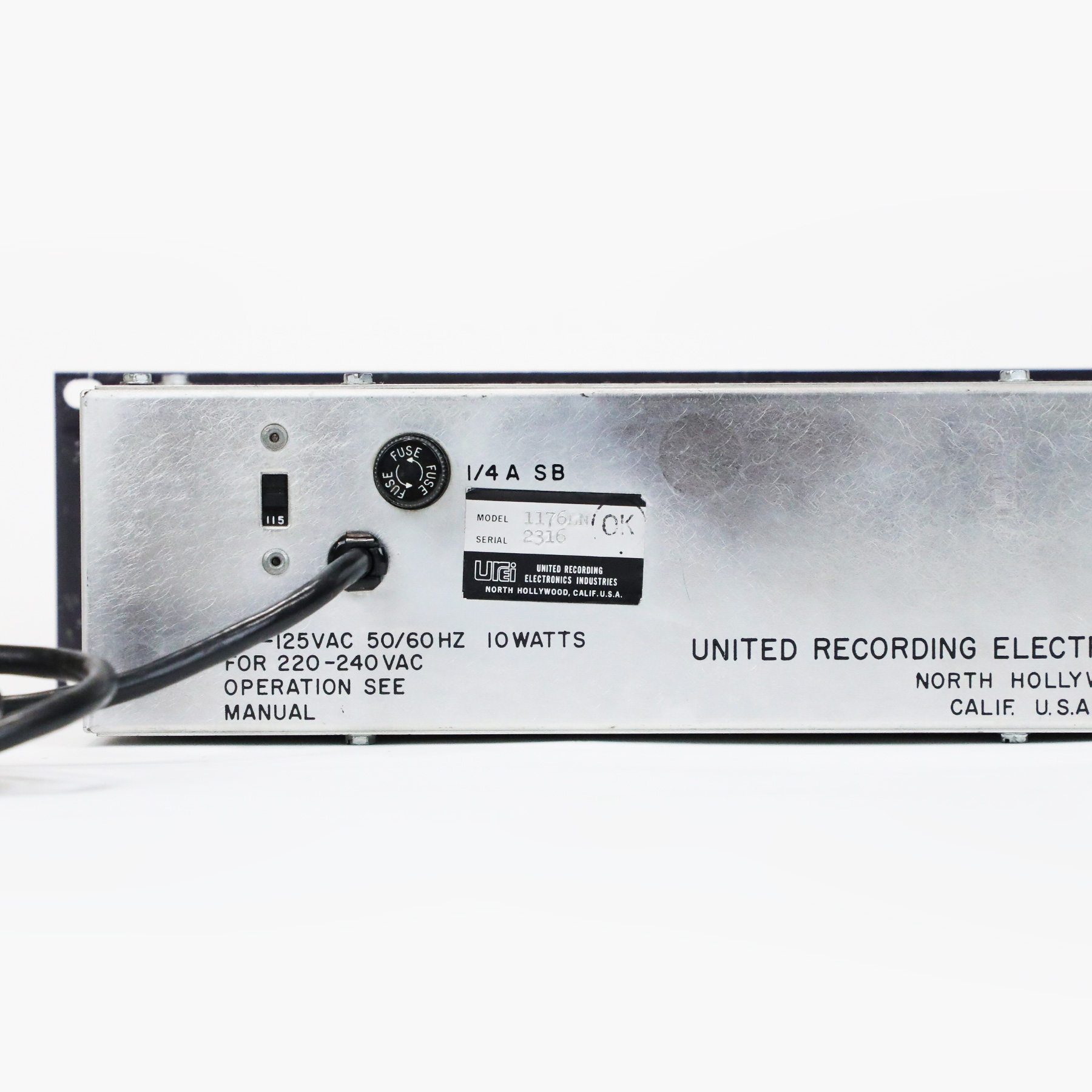 1972-UREI-1176LN-Limiting-Amplifier-UA-Rev-D-2316-10
