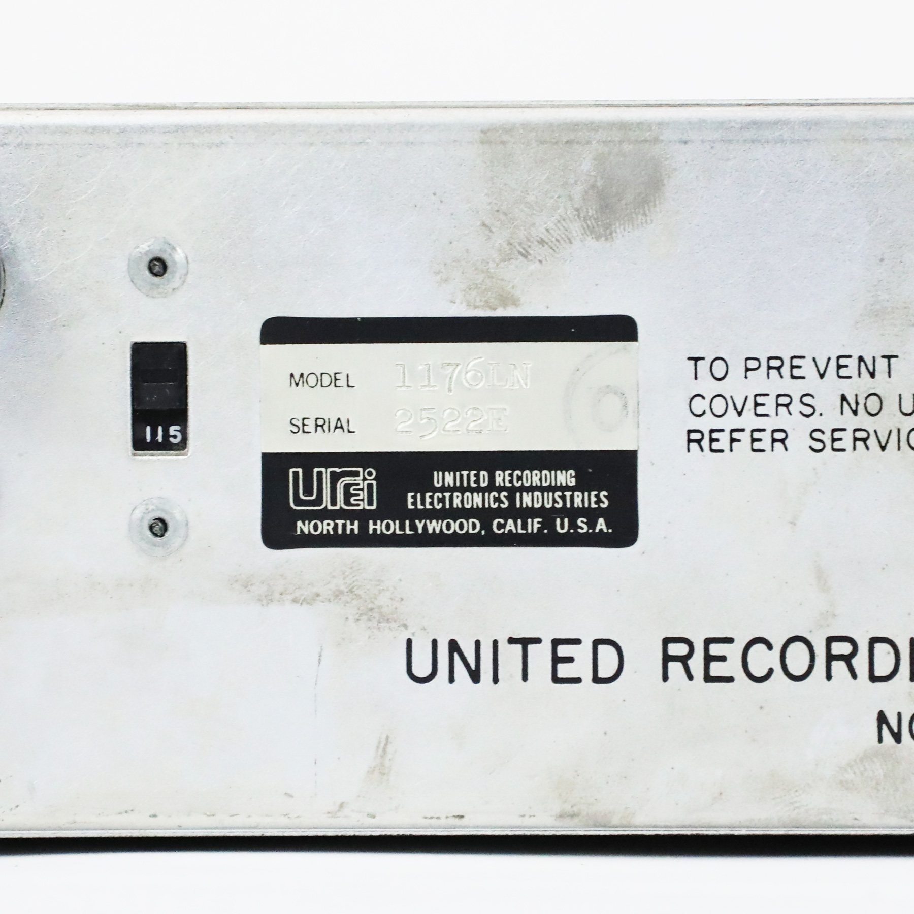 1973-UREI-1176LN-Limiting-Amplifier-UA-Rev-E-2522E-12