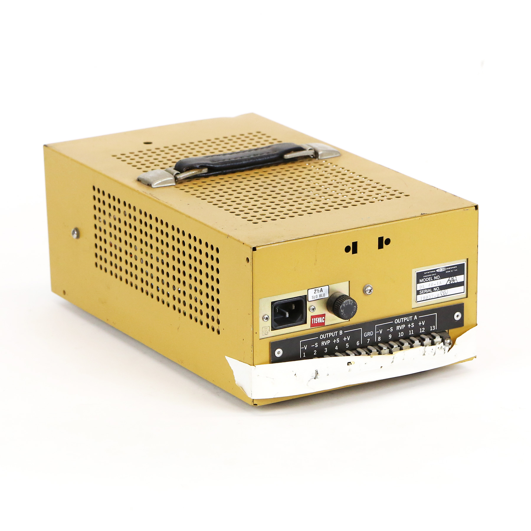 Systron-Donner-DL40-1A-Dual-Lab-Supply-190370-07